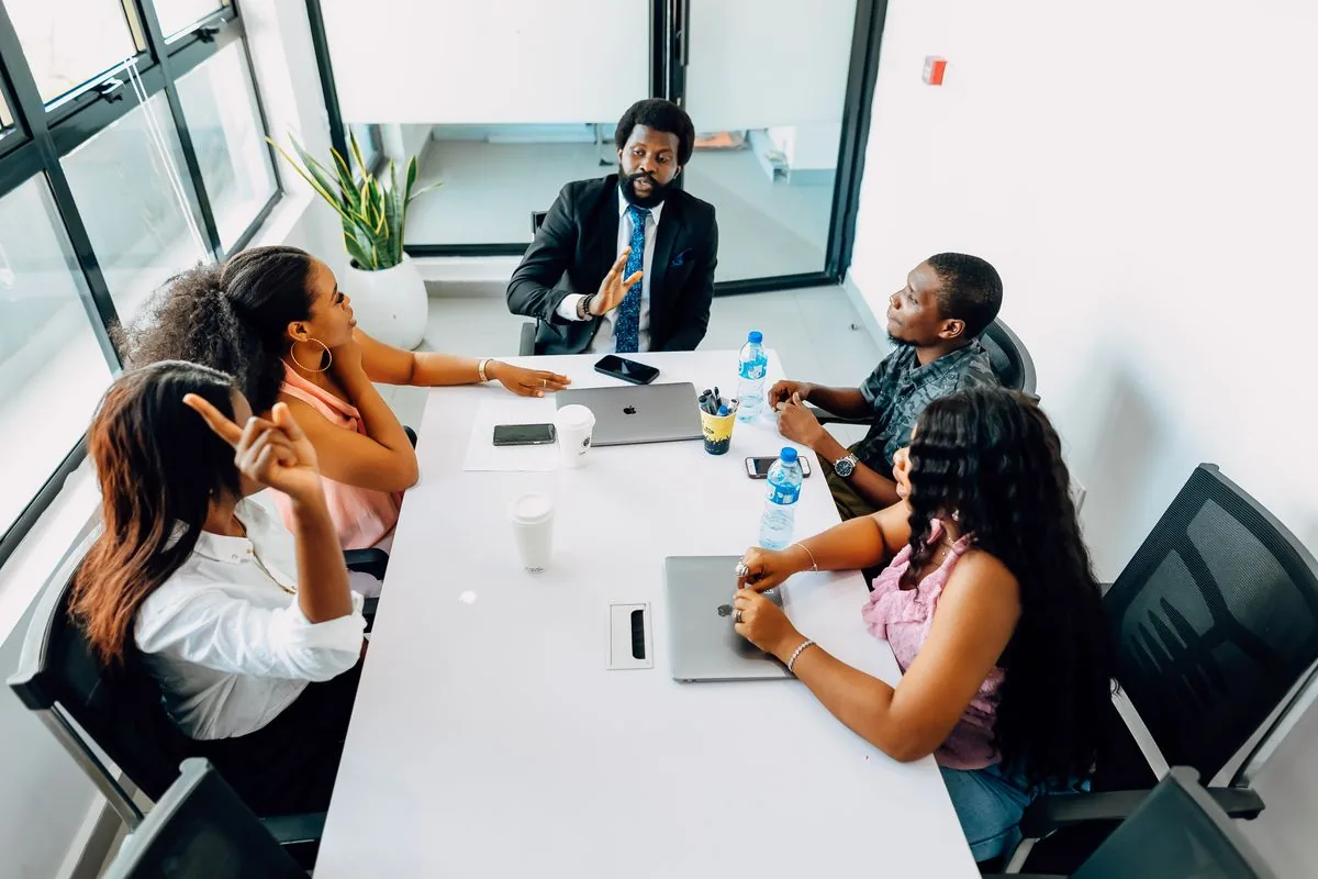 Illustrative photo: African business professionals
