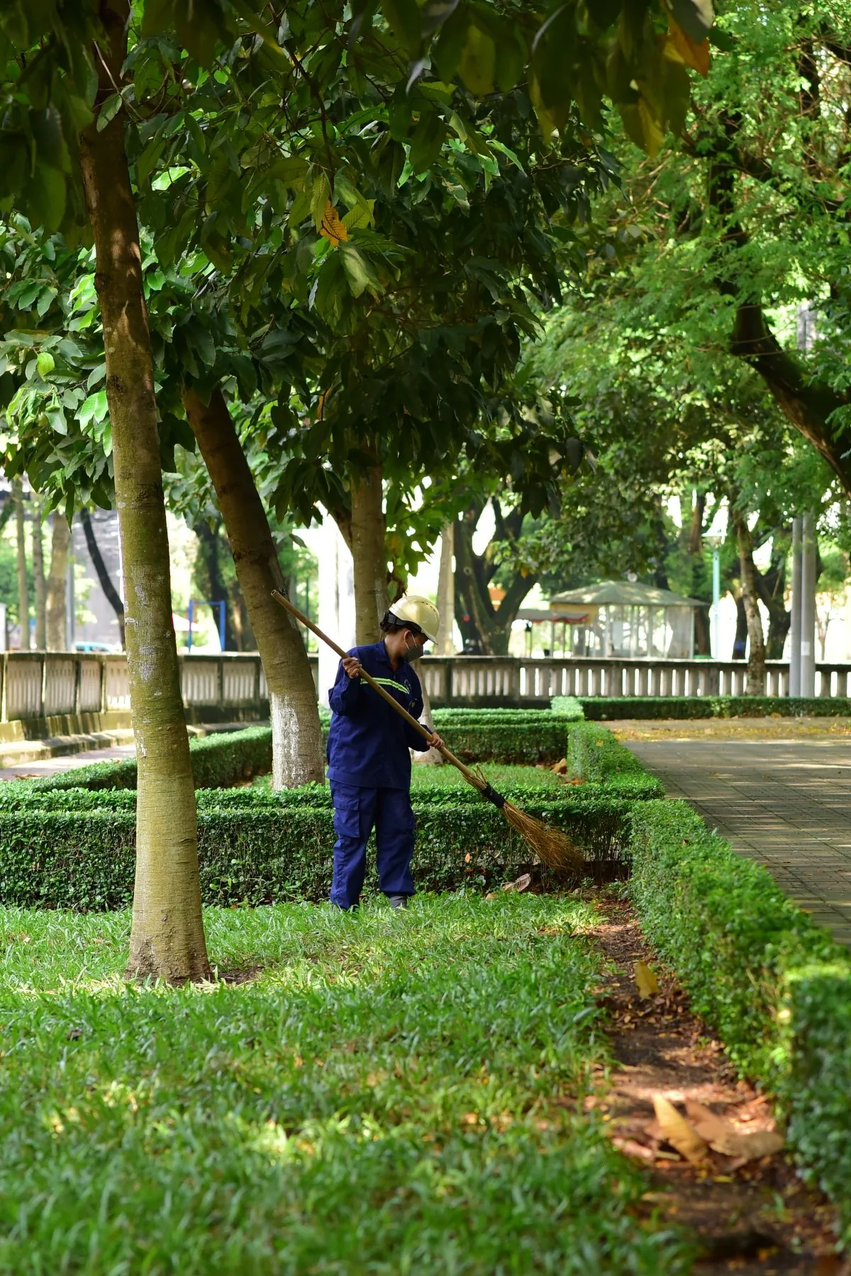 Illustrative photo: landscaping work