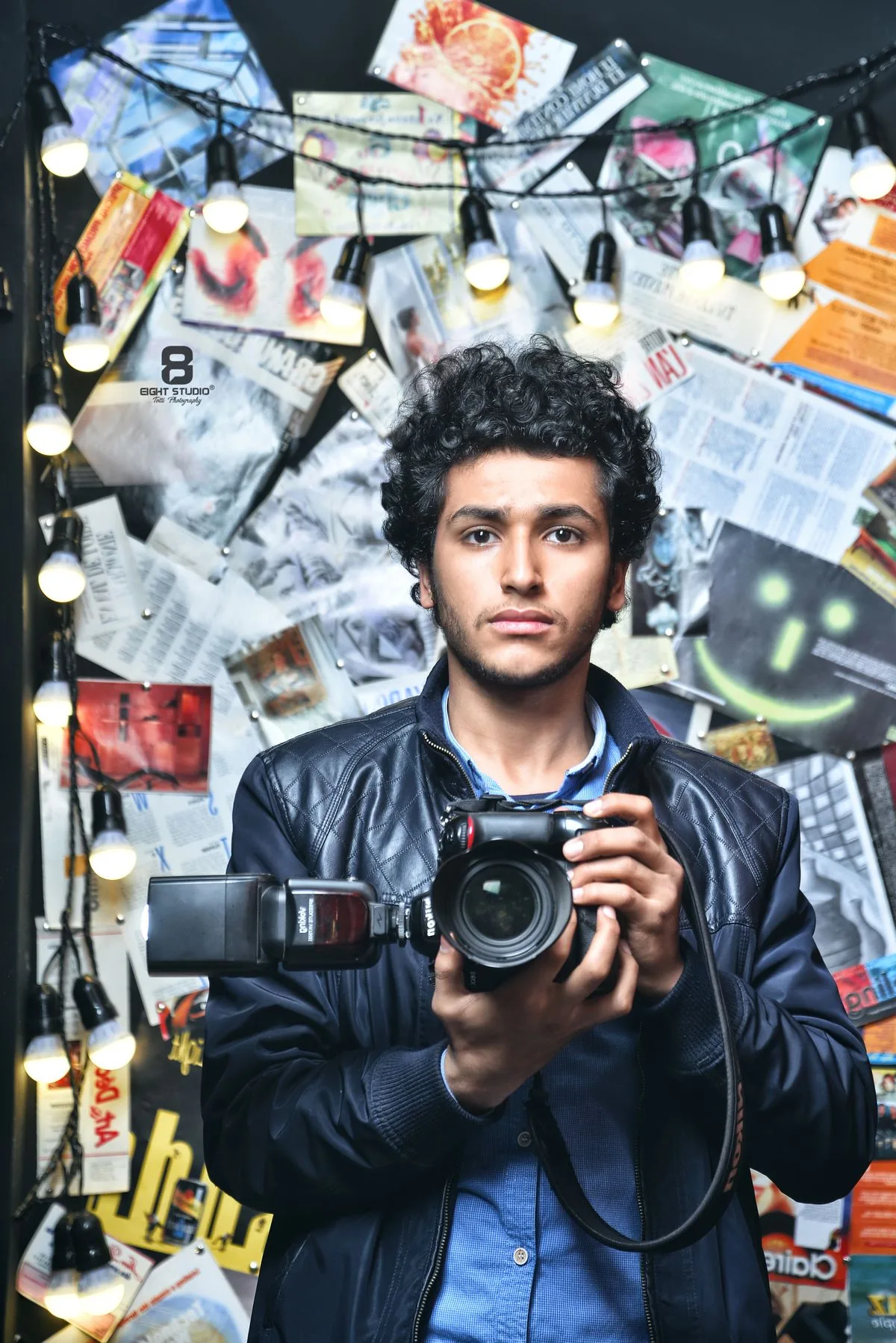 Illustrative photo: photographer with camera